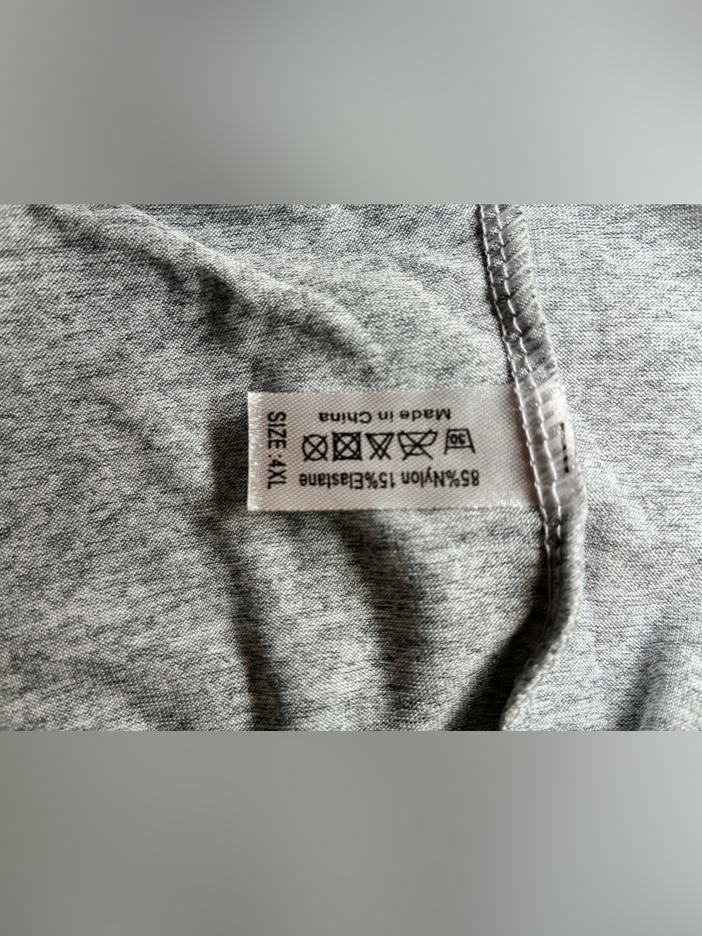 NWT 3-Pack Women’s Seamless Padded Cami Tank Tops Gray White Black Plus Size 4X - Picture 9 of 15